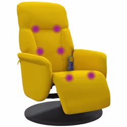 Asseyez-vous et détendez-vous dans ce fauteuil inclinable de massage très confortable ! Fonction de vibration : les 6 points  ...
