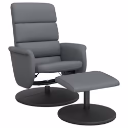 VidaXL 356723, Simili-cuir, Gris, mousse, 110 kg, 710 mm, 810 mm