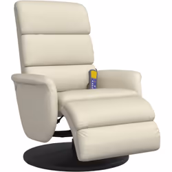 Asseyez-vous et détendez-vous dans ce fauteuil inclinable de massage très confortable ! Fonction d'inclinaison manuelle : le ...