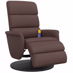 Asseyez-vous et détendez-vous dans ce fauteuil inclinable de massage très confortable ! Fonction d'inclinaison manuelle : le  ...