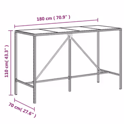 VidaXL 3200649 ensemble de meubles de jardin - Vue supplémentaire 8