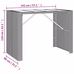 VidaXL 3200667 ensemble de meubles de jardin - Vue supplémentaire 8