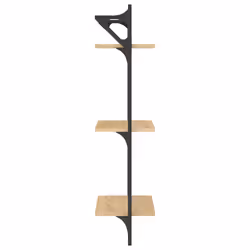 VidaXL 836259 étagères Bois, Métal Bois - Vue supplémentaire 6