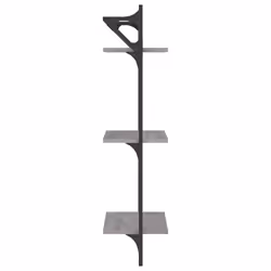 VidaXL 836261 étagères Bois, Métal Gris - Vue supplémentaire 6