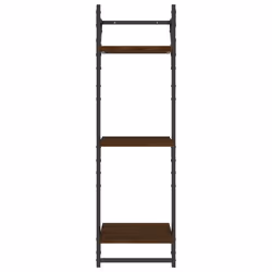 VidaXL 836262 étagères Bois, Métal Marron, Bois - Vue supplémentaire 5