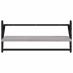 VidaXL 836266 étagères Bois, Métal Gris - Vue supplémentaire 6