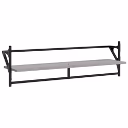 VidaXL 836271 étagères Bois, Métal Gris - Vue supplémentaire 5
