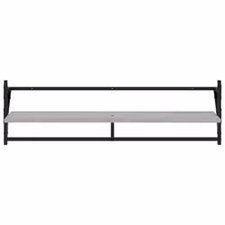 VidaXL 836271 étagères Bois, Métal Gris - Vue supplémentaire 6