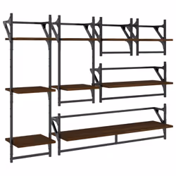 VidaXL 836272, Bois, Métal, Marron, Bois, 1 pièce(s)