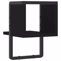 VidaXL 836273 étagères Bois, Métal Noir - Vue supplémentaire 6