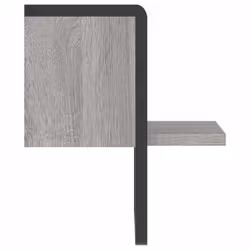 VidaXL 836276 étagères Bois, Métal Gris - Vue supplémentaire 5