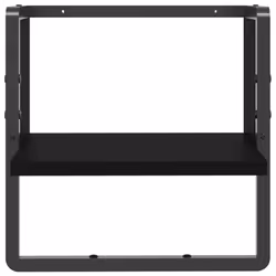 VidaXL 836278 étagères Bois, Métal Noir - Vue supplémentaire 4