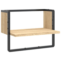 VidaXL 836279 étagères Bois, Métal Bois