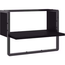Maximisez votre espace intérieur et donnez du style à votre mur avec cette étagère murale ! Matériau robuste : le bois d'ingé ...
