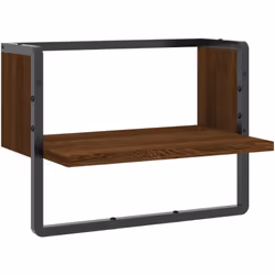 Maximisez votre espace intérieur et donnez du style à votre mur avec cette étagère murale ! Matériau robuste : le bois d'ingé ...