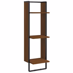VidaXL 836307, Bois, Métal, Marron, Bois, 300 mm, 250 mm, 1000 mm, 1 pièce(s)