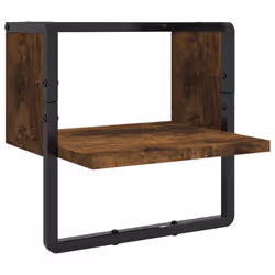 VidaXL 836310 étagères Bois, Métal Chêne, Marron - Vue supplémentaire 6