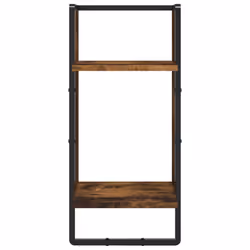 VidaXL 836310 étagères Bois, Métal Chêne, Marron - Vue supplémentaire 7