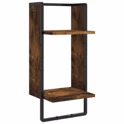 VidaXL 836310 étagères Bois, Métal Chêne, Marron - Vue supplémentaire 8