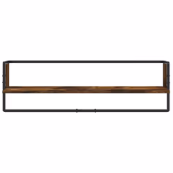 VidaXL 836315 étagères Bois, Métal Chêne, Marron - Vue supplémentaire 5