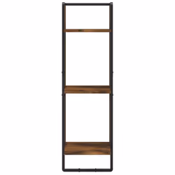 VidaXL 836315 étagères Bois, Métal Chêne, Marron - Vue supplémentaire 7