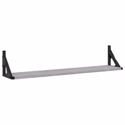 VidaXL 836331 étagères Bois, Métal Gris - Vue supplémentaire 4