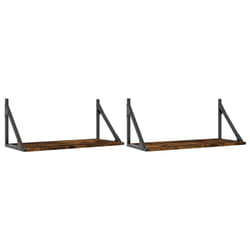 VidaXL 836335 étagères Bois, Métal Chêne, Marron