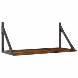 VidaXL 836335 étagères Bois, Métal Chêne, Marron - Vue supplémentaire 4