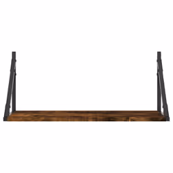 VidaXL 836335 étagères Bois, Métal Chêne, Marron - Vue supplémentaire 5