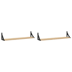 VidaXL 836339 étagères Bois, Métal Bois