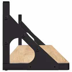 VidaXL 836339 étagères Bois, Métal Bois - Vue supplémentaire 6