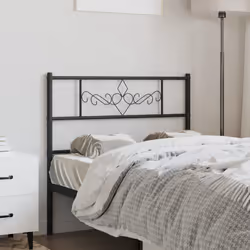 VidaXL 355295 tête de lit et pied de lit Noir