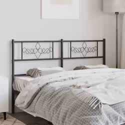 VidaXL 355300 tête de lit et pied de lit Noir