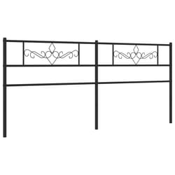 VidaXL 355304 tête de lit et pied de lit Noir
