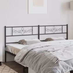 VidaXL 355305 tête de lit et pied de lit Noir