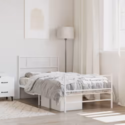 Si vous recherchez un cadre de lit robuste pour votre chambre à coucher, ce cadre de lit classique au design élégant et intem ...