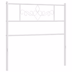 VidaXL 355342 tête de lit et pied de lit Blanc - Vue supplémentaire 4