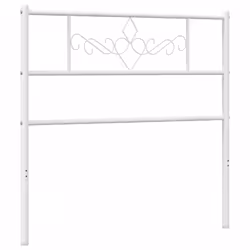 VidaXL 355343, Blanc, Acier, 80 cm, 850 mm, 90 cm, 30 mm