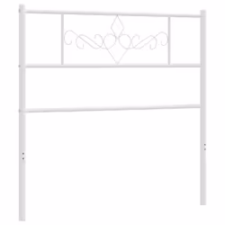 VidaXL 355345 tête de lit et pied de lit Blanc - Vue supplémentaire 4