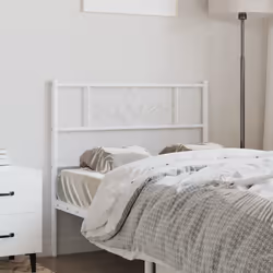 VidaXL 355346 tête de lit et pied de lit Blanc