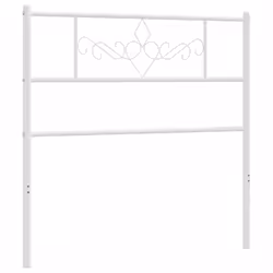 VidaXL 355346 tête de lit et pied de lit Blanc - Vue supplémentaire 4