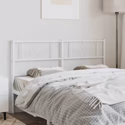 VidaXL 355349 tête de lit et pied de lit Blanc