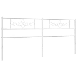 VidaXL 355352 tête de lit et pied de lit Blanc