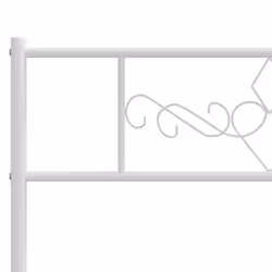 VidaXL 355352 tête de lit et pied de lit Blanc - Vue supplémentaire 6