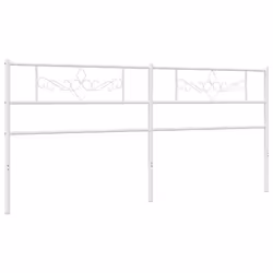 VidaXL 355353, Blanc, Acier, 193 cm, 1980 mm, 90 cm, 30 mm