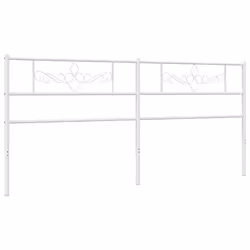 VidaXL 355354, Blanc, Acier, 2 m, 2060 mm, 90 cm, 30 mm