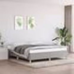 vidaXL Cadre de lit métal sans matelas avec pied de lit noir 90x190 cm - 90 x 190 cm
