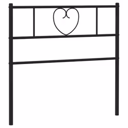 VidaXL 355489, Noir, Acier, 75 cm, 800 mm, 90 cm, 30 mm