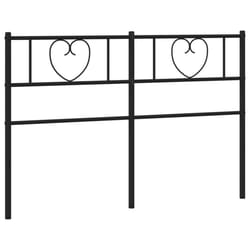 VidaXL 355494 tête de lit et pied de lit Noir