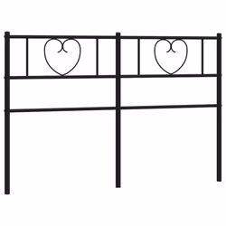 VidaXL 355498 tête de lit et pied de lit Noir